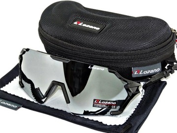 lz zestaw OKULARY przeciwsłoneczne POLARIZED na rower SPORTOWE etui
