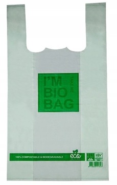 Reklamówki BIO ekologiczne Eco Eko 30 x 55