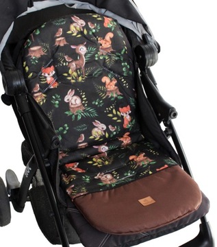 Wkładka do wózka spacerówki spacerowego Fox Choco S 80 cm
