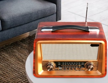 FM-радио в стиле РЕТРО с Bluetooth USB MP3-антенной