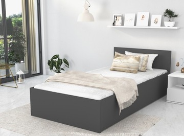Łóżko 90x200 stelaż + materac PANAMA DM