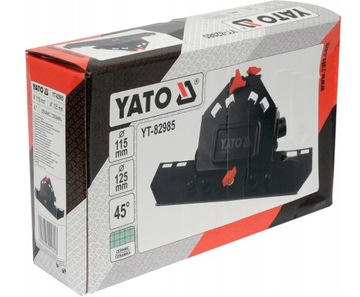 НАСТРОЙКА ДЛЯ ШЛИФОВКИ ПЛИТКИ ПОД УГЛОМ 45 ДЛЯ ШЛИФОВАЛЬНОЙ МАШИНЫ 125 мм YT-82985