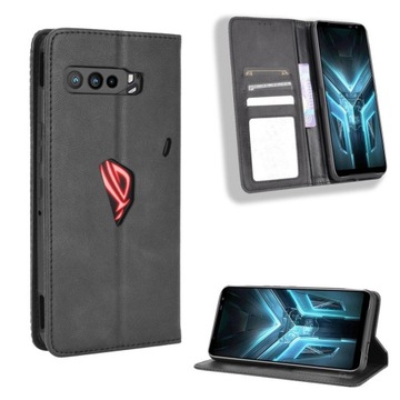 Etui Na Asus ROG Phone 3 Skóra PU Portfel Zamknięcie Magnetyczne