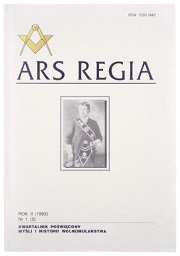 ARS REGIA - ROK II NR 1 1993 KWARTALNIK