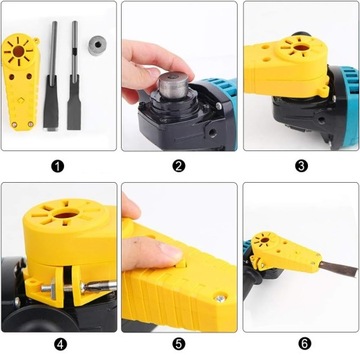 Электростамеска для углошлифовальной машины