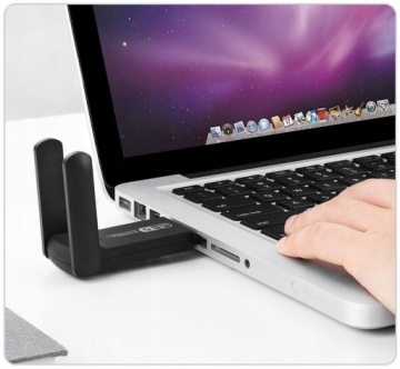 АДАПТЕР СЕТЕВОЙ КАРТЫ WI-FI USB 3.0 1300 Мбит/с ДВОЙНОЙ