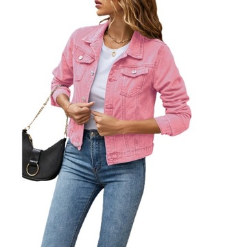 Women's Denim Jackets Fashion Female Casual Long S