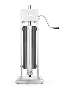 ВЕРТИКАЛЬНАЯ НАПОЛНИТЕЛЬ ДЛЯ КОЛБАС 7Л INOX HENDI