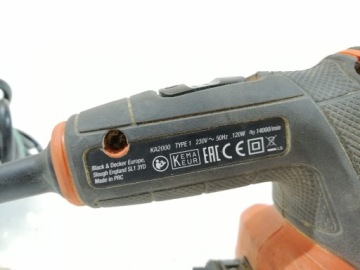 Осциллирующая шлифовальная машина Black&Decker KA2000 120 Вт