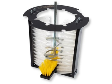 INSTAR - МАШИНА ДЛЯ ОЧИСТКИ СМЕСИТЕЛЕЙ TYTANX ВЕДРО 33 Л ЩЕТКИ ВОДА