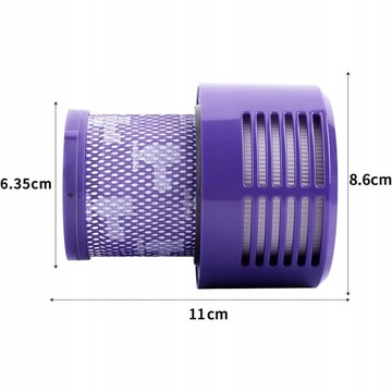 Моющийся многоразовый ФИЛЬТР для Dyson V10 SV12 4X