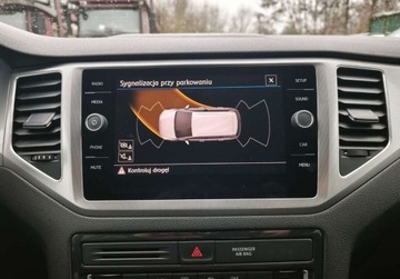 Volkswagen Golf Sportsvan Sportsvan Facelifting 1.0 TSI 85KM 2019 Volkswagen Golf Sportsvan Trendline Pakiety, Tempomat, Front Assist, Salo, zdjęcie 25