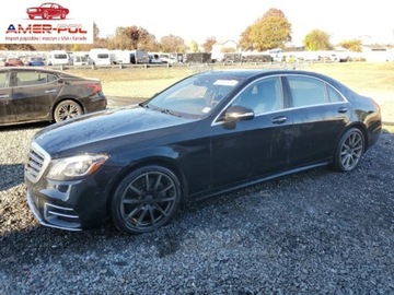 Mercedes Klasa S W222 2019 Mercedes-Benz Klasa S 560 4Matic 2019 4.0l 4.0 Benzyna 463KM
