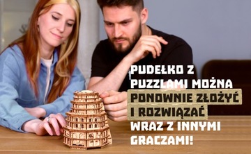 ESC WELT Quest Tower - Деревянный 3D пазл, Подарок взрослым