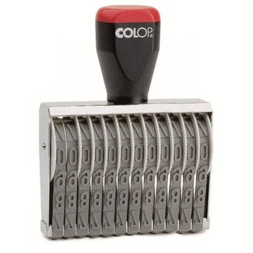 Ręczny numerator ustawiany 04012 12 cyfr 4mm