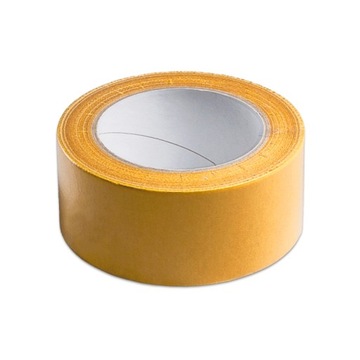 Taśma dwustronna na bazie tkaniny 50 mm x 25m