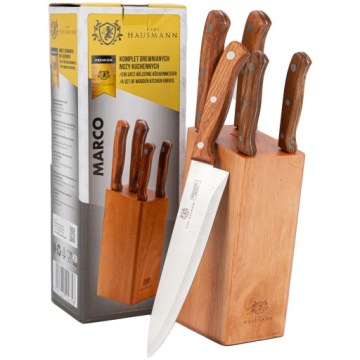 НАБОР КУХОННЫХ НОЖЕЙ ОСТРЫХ НОЖЕЙ БЛОК 5