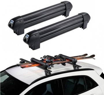 Bagażnik na narty uchwyt CRUZ Ski Rack Dark 4 pary