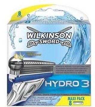 WILKINSON HYDRO 3 OSTRZA 8 SZT ORYGINALNE