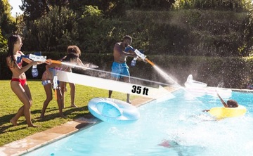 ELEKTRYCZNY PISTOLET NA WODĘ NADAJE SIĘ NA BASENY I IMPREZY