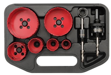OTWORNICE BIMETAL 22-73MM YATO YT-3380 8 CZEŚCI