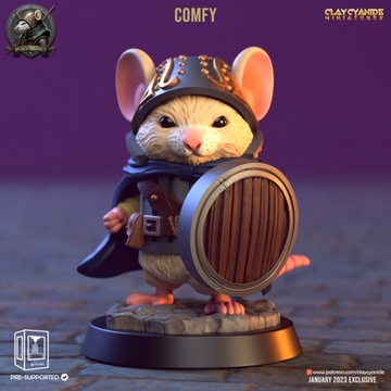 Мини-мыши Clay Cyanide Miniatures 28 мм