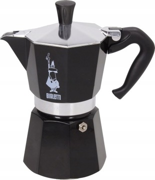 Kawiarka MOKA Czarna 6 fil CLASSIC 270ml BIALETTI