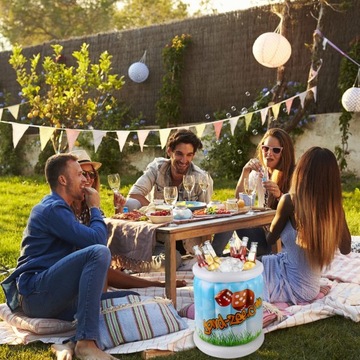 НАДУВНОЕ ВЕДРО СТОЙКА ДЛЯ НАПИТКОВ БАССЕЙН