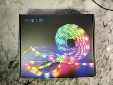 LED STRIP 5M DREAMCOLOR PODŚWIETLENIE TV 65-85 CALI APLIKACJA PILOT MUZYKA