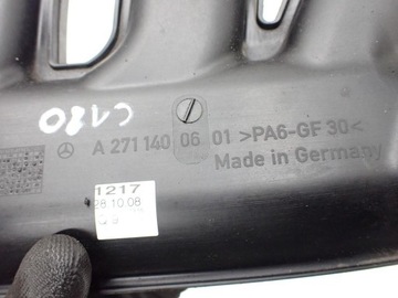 KOLEKTOR SACÍ/ZBĚRNÉ A2711400601 MERCEDES TŘÍDA C W204 C180 1.8 KOMPRESOR 09R