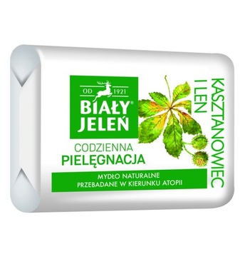 Biały Jeleń mydło z kasztanowcem Premium 100g