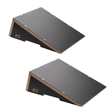 Наклонная доска WhiteOak: пара платформ для приседаний и растяжки