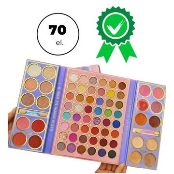 КОСМЕТИКА ТЕНИ ДЛЯ МАКИЯЖА БОЛЬШОЙ НАБОР 70 EL СУПЕР ПРЕДЛОЖЕНИЕ ПОДАРОК