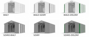 Namioty Budowlane 5x6m [3,5m] Wystawowe DAS 620 P