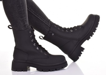 ЖЕНСКИЕ САПОГИ BAGERS INSULATED TRAPPERS ECO LEATHER TRAPPERS BLACK