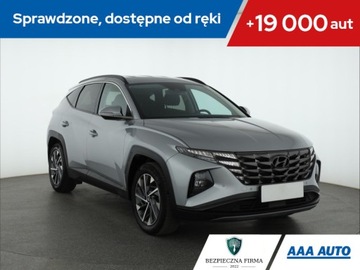 Hyundai Tucson IV SUV 1.6 T-GDI 48V 180KM 2023 Hyundai Tucson 1.6 T-GDI 48V MHEV, Salon Polska