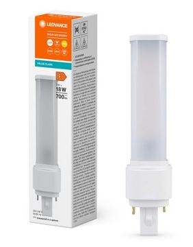 Świetlówka Dulux LED D18 7W=18W 3000K 700lm G24D-2 230V LEDVANCE