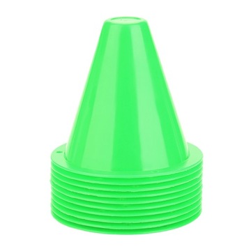 10SZT. SŁUPKI PACHOŁKI TRENINGOWE 8CM