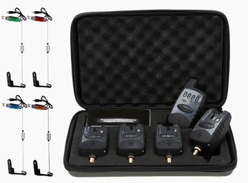 ZESTAW SYGNALIZATOR+ SWINGERY HANGERY ELEKTRONICZNE+ CENTRALKA+ ETUI 4+4+1