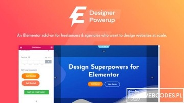 Wtyczka Designer Powerup for Elementor