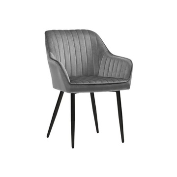 Krzesło Songmics 62,5 x 60 x 85 cm odcienie szarości 1 szt.