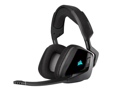 Słuchawki dla graczy Corsair Void Elite RGB Surround Wireless Carbon 7.1