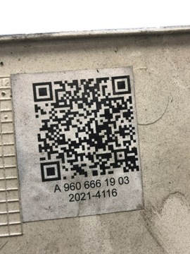 ACTROS MP4 ПОДУШКА ПЕРЕДНЯЯ ПРАВАЯ A9606661903