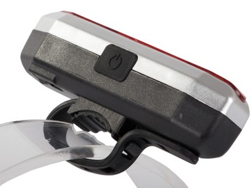 LAMPKA ROWEROWA TYLNA LED USB MOCNA TYŁ DO ROWERU