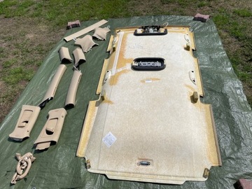 VW PASSAT B6 КОМПЛЕКТ РУЧОК СТОЙКИ ПОТОЛКА 3C9867501EL