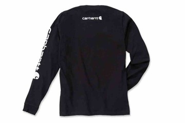 Koszulka Carhartt Logo Long Sleeve Black