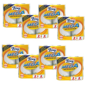 FOXY MEGA DŁUGI RĘCZNIK PAPIEROWY KUCHENNY 16rolek
