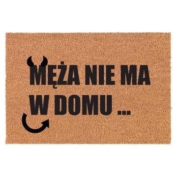 WYCIERACZKA MĘŻA NIE MA wejściowa kokosowa 40x6