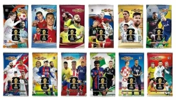 ФУТБОЛЬНЫЕ КАРТОЧКИ MEGA BOX 288 КОЛЛЕКЦИОННЫХ КАРТ МИРОВЫХ ЗВЕЗД ФУТБОЛА