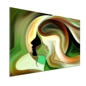 Panel dekor szkło Abstrakcja 100x70 cm + KLEJ